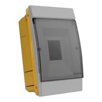 Unterputz Verteilerkasten IP40 2/4 Module grau M-L 970.04