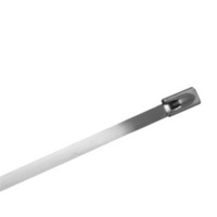 25 Stk. Metallkabelbinder Kabelbinder aus Edelstahl Stahl Binder Band 4,6mm x 130/200/360mm 9780 9803 BMSTL1346X25