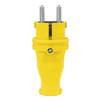 Gummistecker 16A 230V Stecker gelb 3101-301-0700