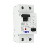 SEZ Fi-Schalter 40A 30mA 2p 10kA FI-Schutzschalter 0090664