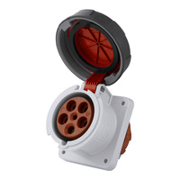 CEE Mennekes Einbausteckdose 63A 5p 400V IP67 Anbausteckdose Typ 1128A