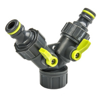 Y-Stück 3/4 mit 2 Ventilen LIME LINE BRADAS LE-02220K