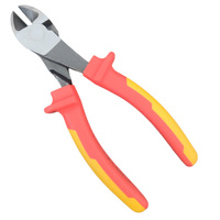 Seitenschneider Schere Zange Spitzzange in Isolation 180mm VDE EMSB180