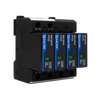 Überspannungsableiter Typ 2 40kA SLP-275 V/4 bis 350V DC für Hutschiene Überspannungsschutz Blitzschutz für Niederspannung Varistortechnologie VDE A01722