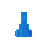 IBC Adapter IG S60x6 mit 1" Schlauchtülle für Regenwassertank IBC Container Bradas IBCS60F-H100