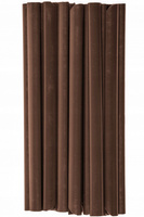 20 Stk. Befestigungsclips für Zaunblende braun Bradas TOBK1920BR