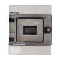 Aufputz-hermetische Verteilerkasten RH-6/Z 1x6 Elektro-Plast 36.4