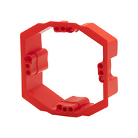 F-tronic Putzausgleich für Schaumdosen 1 Stück Putzausgleichring für Ø82mm UI10 Unterputzdosen 739 UI10PA