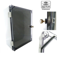 Schaltschrank mit Schloss UNI-1/T AP Verteilerschrank IP65 Industriegehäuse E-P 43.11
