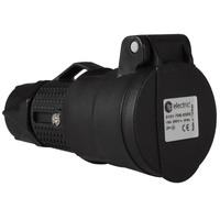 Elektrische Steckdose UPS mit Kabelverschraubung 16A TYP F IP54 250V AC TPE 3101-705-0300