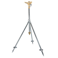 Impulsregner 90cm Teleskop Metall Impulsregner Rasensprenger Kreisregner Gartenregner Sprinkler BRADAS GKV604424SGWSET1