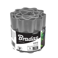 Rasenkante 9mx20cm grau Beetumrandung Mähnkante Beeteinfassung Raseneinfassung Beetbegrenzung OBFGY 0920