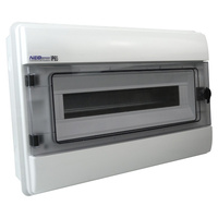 Feuchtraumverteiler Verteilerkasten Unterverteilung 1000V RHp 18 IP65 18Module UP E-P 36.180