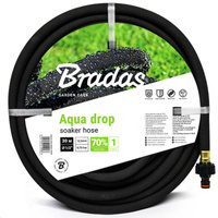 Perlschlauch Tropfschlauch Schwitzschlauch Bewässerungsschlauch AQUA-DROP 1/2" 30m Gartenschlauch Bradas WAD1/2030