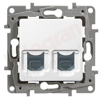 Doppelte Netzwerksteckdose 2xRJ45 764574