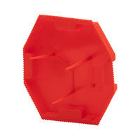 F-tronic Signaldeckel für Schaumdosen 40 Stück Putzdeckel für UI10 Ø82mm Unterputzdosen Dosenabdeckung Dosendeckel 739 UI10SD