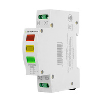 Leuchtmelder LED Dreiphasig 230V/400V Phasenkontrolle Signalleuchte rot grün gelb Doktorvolt DV-5596