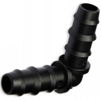 12mm Winkel Steckverbinder 36x36mm Winkel Schlauchverbinder Schlauchanschlschluss Tropfrohr rechtwinklig Bradas DSWA02-12L