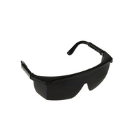 Schutzbrille mit verstellbaren Bügeln schwarz G90020