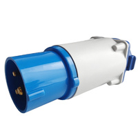 Marlanvil CEE Camping Adapter mit Stecker 16A auf 16A 250V Steckdose Schuko Stromadapter IP44 6.8216.S