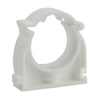 1 Stück PVC Rohrschelle RL, RLm, RS ⌀20 Rohrclip Rohrklemme Rohrhalter Marmat UZ-20