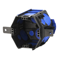 F-tronic Schaumdose Gerätedose Unterputzdose UP Schaum-Installationsdose Hohlwanddose Ø82mm Unterputz 20 Stück Schaummontage 732 UI10T