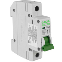 Leitungsschutzschalter B16A 1-polig 6kA Sicherungsautomat LS-Schalter GACIA SB6L B 1P 16A