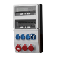 Stromverteiler eXT-S/FI 32A 2x16A 4x230V MID Stromzähler Doktorvolt DV-0809-D