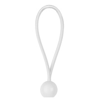 Spanngummi mit Kugel 0,5x15cm weiss Bradas BCB-0515WH-L