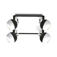 Wandspot Deckenleuchte 4-flammig Kombi GU10 4D 02839