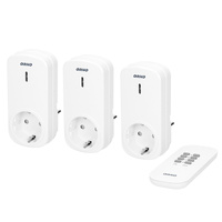 Funksteckdosenset Funksteckdosenschalter mit Fernbedienung Schuko OR-GB-417(GS)