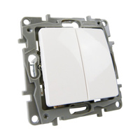 Doppel Treppenschalter Schalter 10A Niloe Legrand 764502