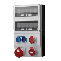 Stromverteiler eXT 63A 32A 16A 2x230V Baustromverteiler Doktorvolt DV-2360-D