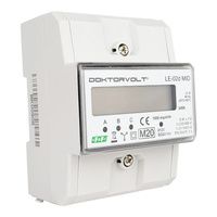 3 Phasige 0,25÷10(80)A Stromzähler MID Drehstromzähler Zähler MID F&F LE-02D