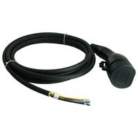 Ladekabel Typ 2 400V 16A 11kW 5 Meter IP54 Ersatzteil Wallbox Elektroauto MEAC-T-016A-V1-03-5M