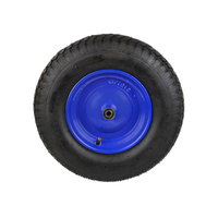 Schubkarrenrad verstärkt 4.00-8 6PR blaue Felge G71019