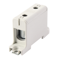 Hauptleitungsklemme Anschlussklemme ETB 95/1 Al/Cu Universalklemme elektroinstallation 2 Löcher Elektro Becov UK1095.21