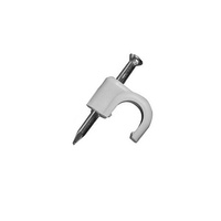 Nagelschelle mit Nägel FLOP-5 Ø 5mm 100 Stück Schelle FLOP5 Kabel E-P 27.05