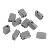 10 Stück Leuchtenklemmen 0,2-2,5mm2 450V 24A Lampenklemme VDE UL DGN 10-DG222-8.0-01P