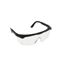 Schutzbrille mit verstellbaren Bügeln transparent G90022