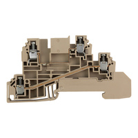 Steckverbinder WEIDMÜLLER Klemmen zweistufig 2,5 mm² 400V 2-polig für DIN‑Schiene Reihenklemme 24A WDL 2.5/L/L 1030300000