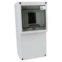 Stromverteiler IP65 5 Module Verteilerkasten Feuchtraumverteiler Sicherungskasten Aufputz M-L 6.8200