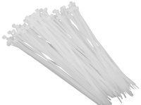100 Stk. 3,5/290 mm Kabelbinder weiß OZN 35-290 E-P 25.43