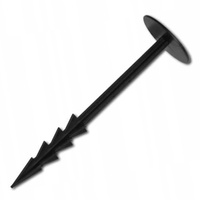 Erdanker Bodenanker Erdnägel Erdspieß für Unkrautvlies Gartenvlies 15cm BRADAS ATSU15+