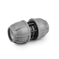 Kupplung 50mm PE Rohr Verbinder Fittings PN10 Bradas DSRA10L5050