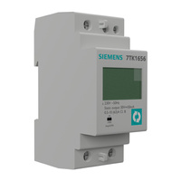 Stromzähler LCD 1-phasig 230V 63A MID SENTRON Messgerät Siemens 7KT1656