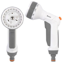Gartenbrause Handbrause Schlauchbrause Wasserspritze Reinigungsspritze Sprühpistole 9-funktionen WHITE LINE WL-EN11TK