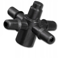 4-Wege Emitter Tropfer Adapter 4mm für 3x5mm Microschlauch Bradas DSK-5135L4