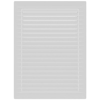 Lüftungsgitter Insektenschutz 21x14 weiß AirRoxy 02-340