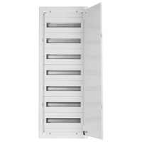 Doktorvolt Verteilerkasten Unterputz Sicherungskasten aus Metall 126 Module 7-reihig IP30 MP126/7/18